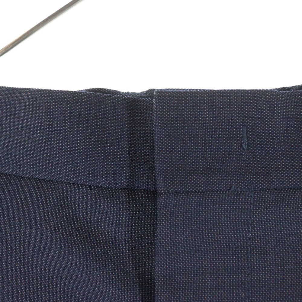 Adam et Rope(アダム エ ロペ) ウール混 スラックスパンツ ネイビー GMS-04110-A