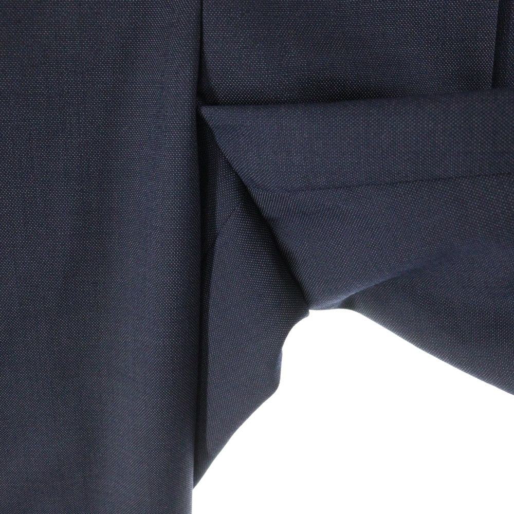 Adam et Rope(アダム エ ロペ) ウール混 スラックスパンツ ネイビー GMS-04110-A