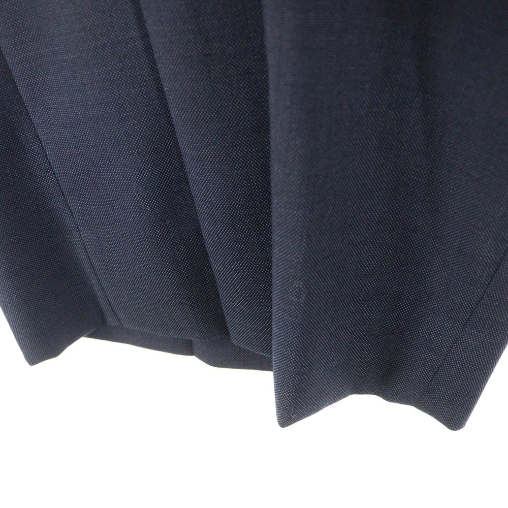 Adam et Rope(アダム エ ロペ) ウール混 スラックスパンツ ネイビー GMS-04110-A