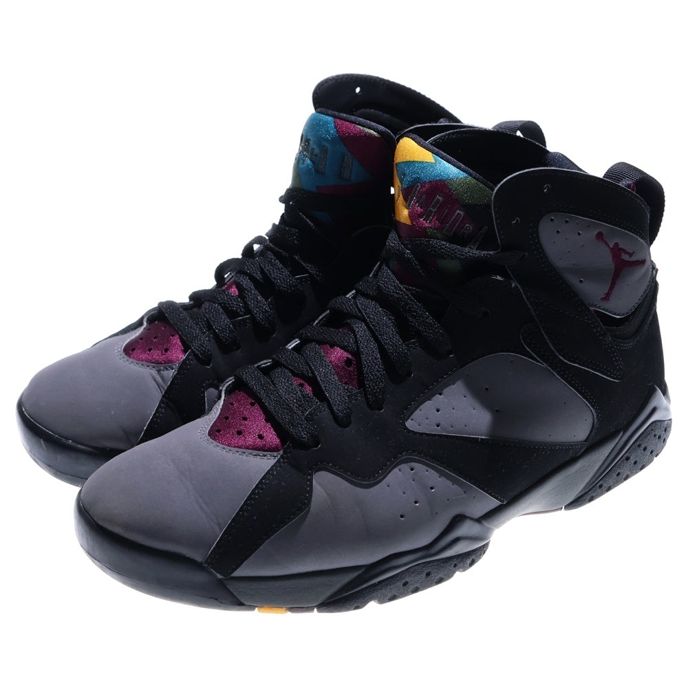 NIKE(ナイキ) 【観賞用 2015年製】 AIR JORDAN 7 RETRO BORDEAUX 304775-034 エアジョーダン7 レトロ ボルドー ハイカットスニーカー ブラック US10/28.0cm