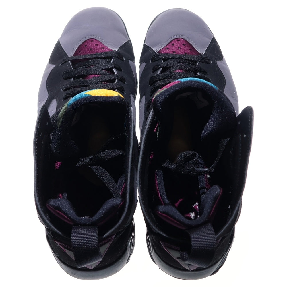 NIKE(ナイキ) 【観賞用 2015年製】 AIR JORDAN 7 RETRO BORDEAUX 304775-034 エアジョーダン7 レトロ ボルドー ハイカットスニーカー ブラック US10/28.0cm