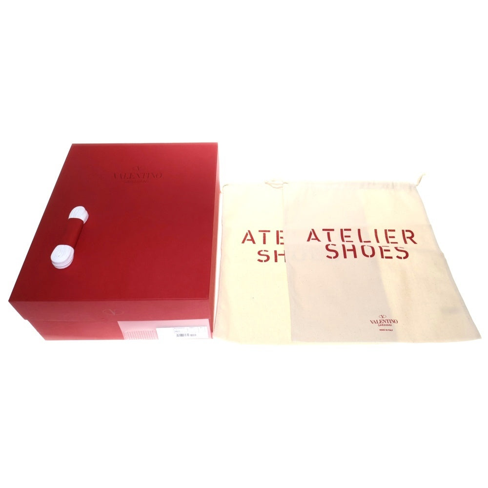 VALENTINO GARAVANI(ヴァレンチノガラヴァーニ) ロゴプリント レザー ハイカットスニーカー ホワイト WY2S0E64