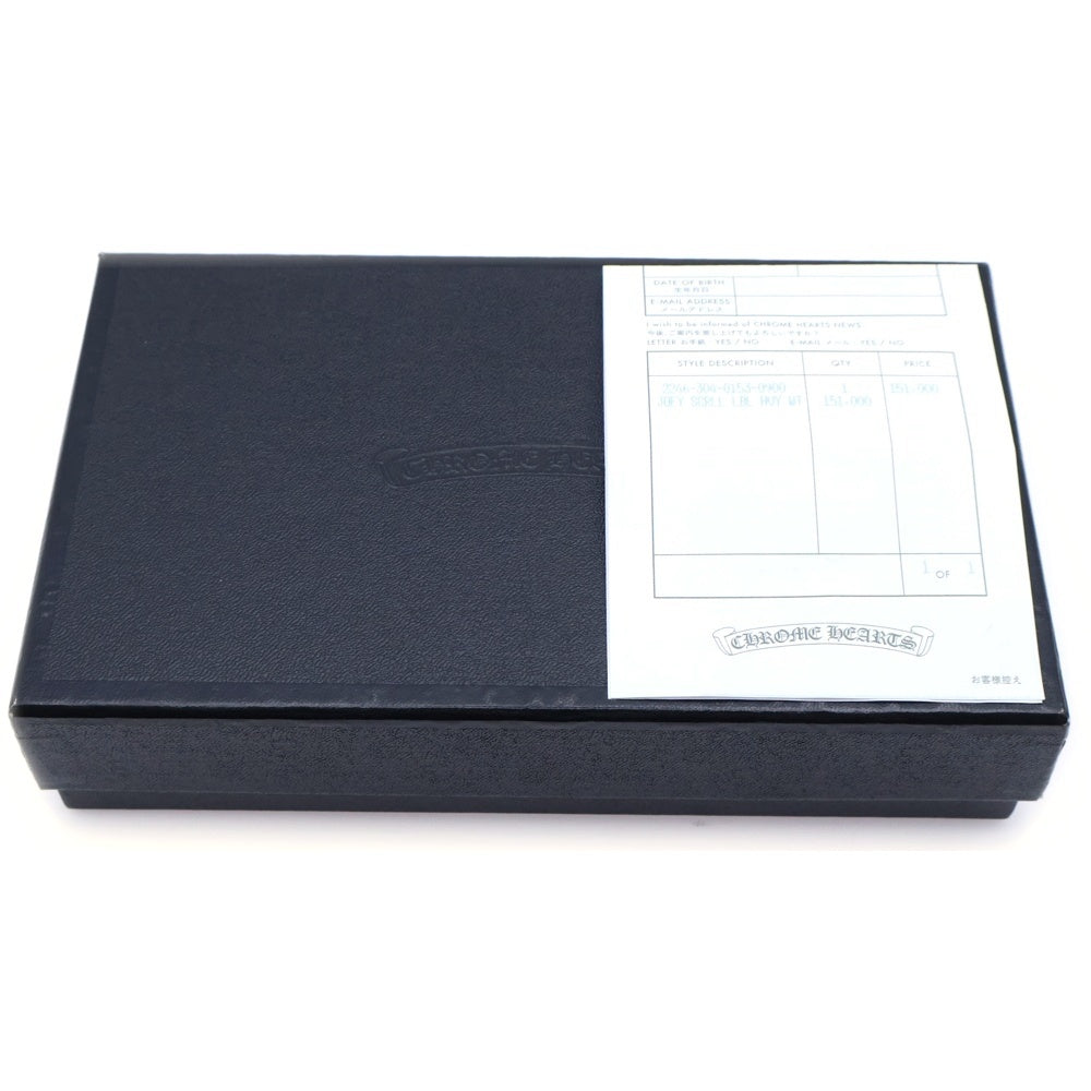 CHROME HEARTS(クロムハーツ) JOEY ジョーイ レザーウォレット 財布 ブラック BCA365