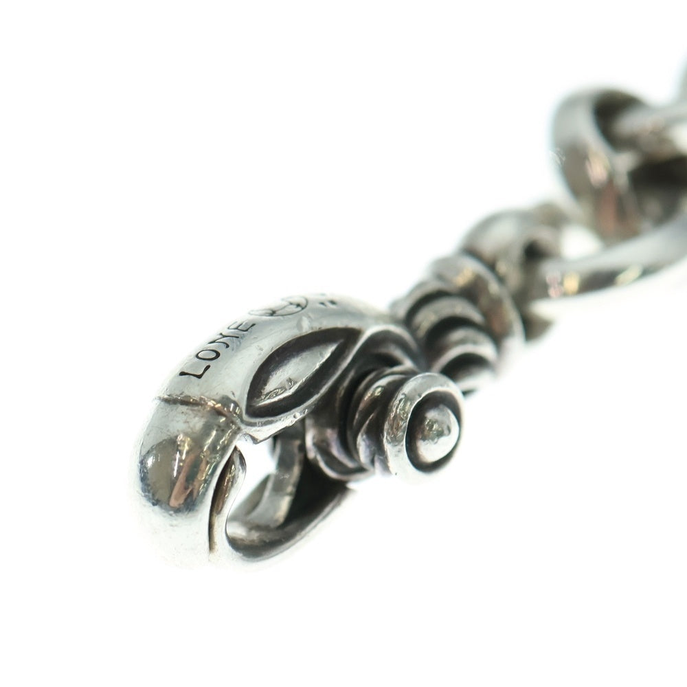 LONE ONES(ロンワンズ) SILK HERON WALLETCHAIN シルクヘロンウォレットチェーン シルバー