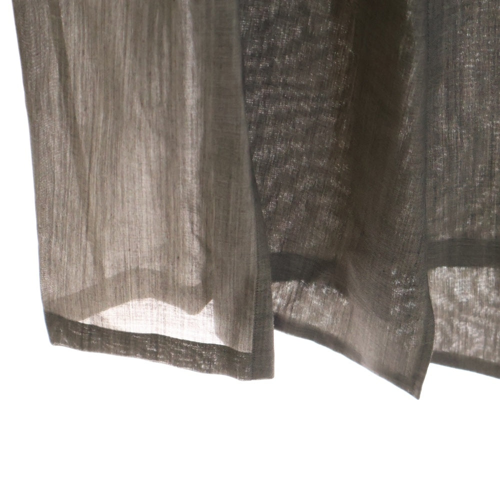 HYKE(ハイク) ウール混 チェスターコート グレー