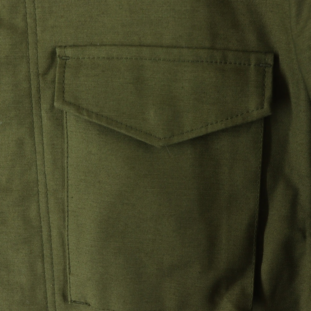 HYKE(ハイク) フィールドジャケット ミリタリーブルゾン カーキ レディース 17022