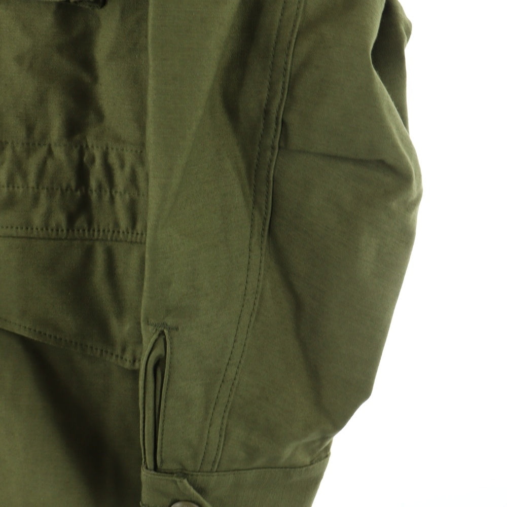 HYKE(ハイク) フィールドジャケット ミリタリーブルゾン カーキ レディース 17022