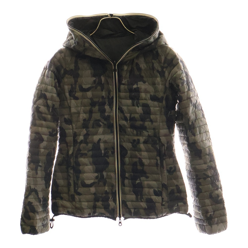 DUVETICA(デュベティカ) カモ柄 リバーシブル ナイロン フード ジャケット マルチ D.3302.00/1147