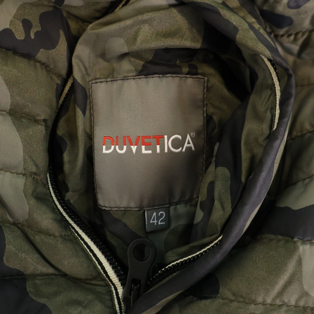 DUVETICA(デュベティカ) カモ柄 リバーシブル ナイロン フード ジャケット マルチ D.3302.00/1147