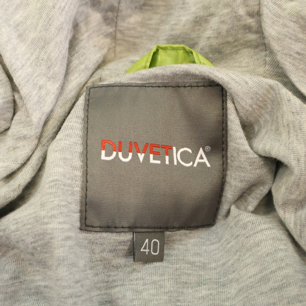 DUVETICA(デュベティカ) ACANTO ナイロン ジップアップジャケット グリーン レディース D.1000 00-1035R