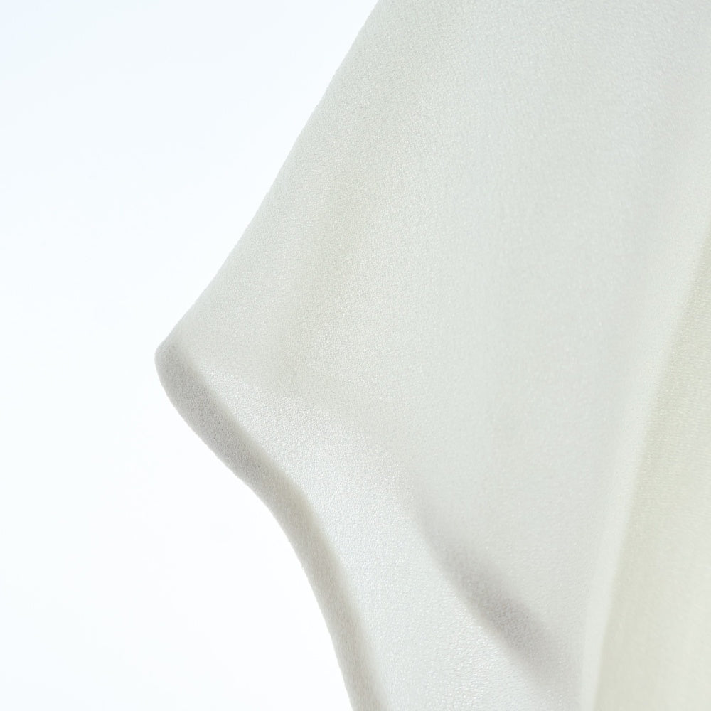 TOMORROWLAND(トゥモローランド) シックアムンゼンドローストリングネック 半袖ブラウス ホワイト レディース