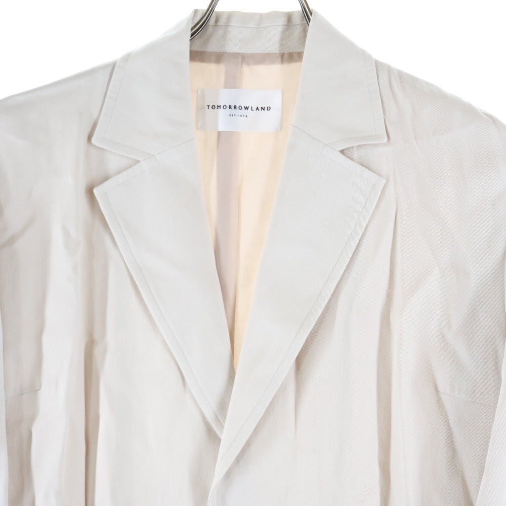 TOMORROWLAND(トゥモローランド) 17SS テンセルレーヨンガウンコート ベージュ レディース 11-08-71-08004