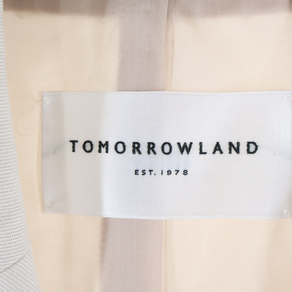 TOMORROWLAND(トゥモローランド) 17SS テンセルレーヨンガウンコート ベージュ レディース 11-08-71-08004