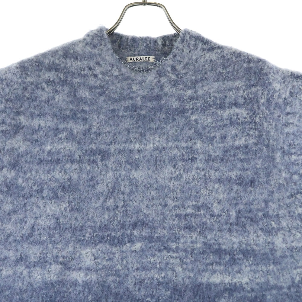 AURALEE(オーラリー) WOOL ALPACA FELT VEST A20AV05AP ウール アルパカ混 ニットベスト ブルー