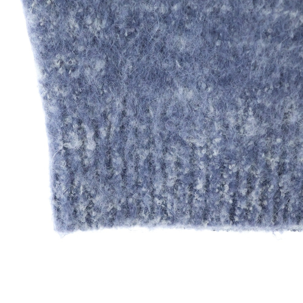 AURALEE(オーラリー) WOOL ALPACA FELT VEST A20AV05AP ウール アルパカ混 ニットベスト ブルー