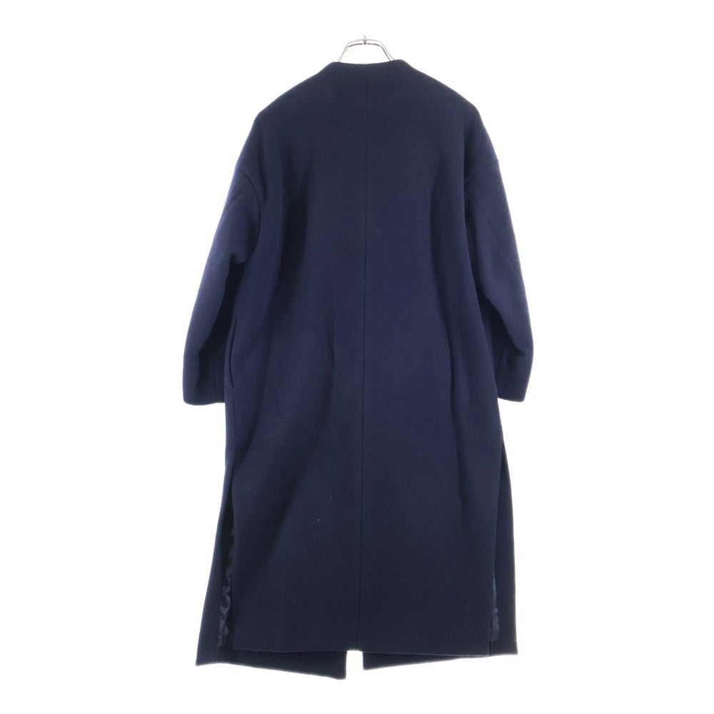 NO BRAND(ノーブランド) BLENHEIM U223-018 ウール コート ネイビー レディース