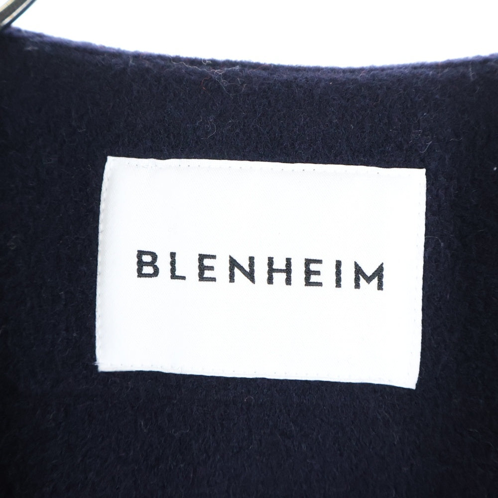 NO BRAND(ノーブランド) BLENHEIM U223-018 ウール コート ネイビー レディース