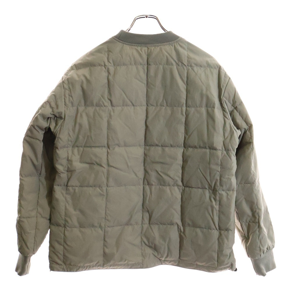 TAION(タイオン) ジップアップ キルティングジャケット グレー QC-078287