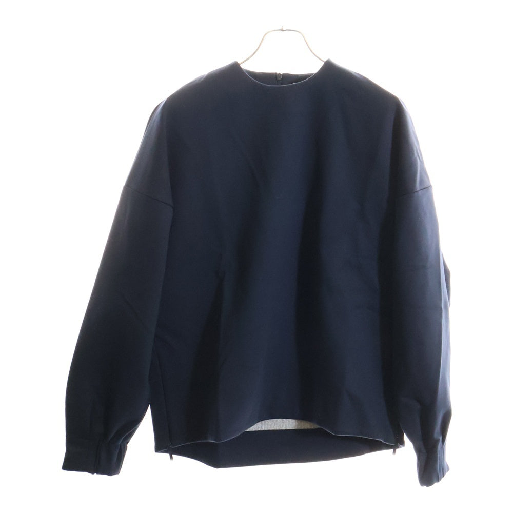 HYKE(ハイク) サイドジッププルオーバーダウントップス ネイビー レディース 212-12302