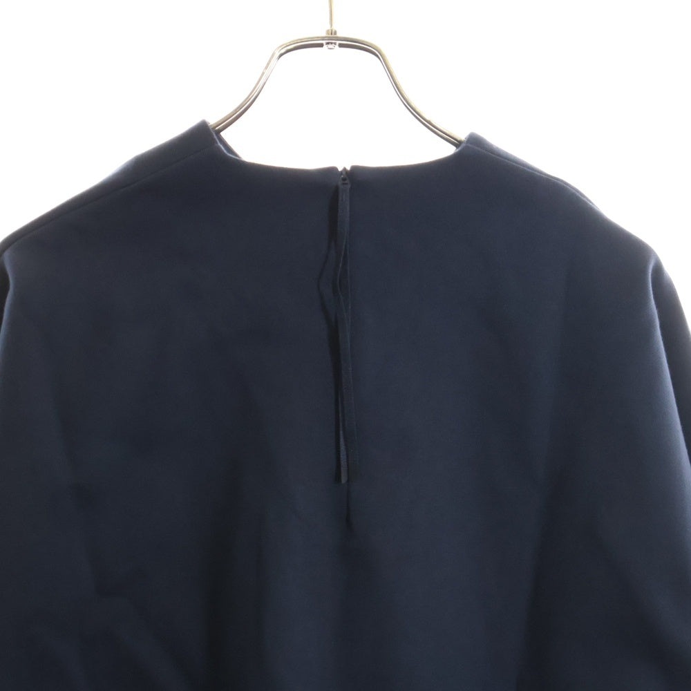 HYKE(ハイク) サイドジッププルオーバーダウントップス ネイビー レディース 212-12302