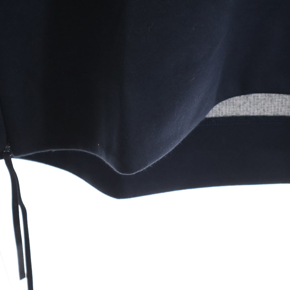 HYKE(ハイク) サイドジッププルオーバーダウントップス ネイビー レディース 212-12302