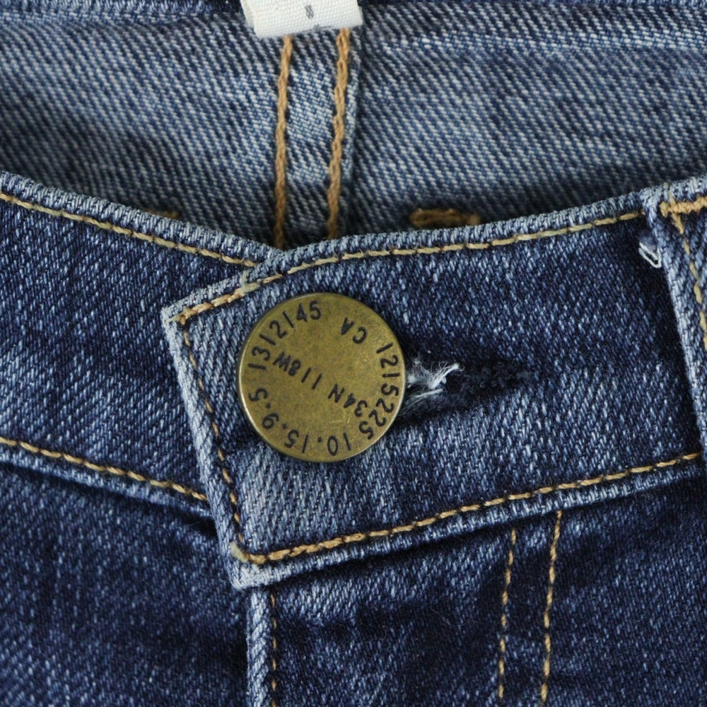 CURRENT ELLIOTT(カレントエリオット) ジップフライ デニムパンツ インディゴ レディース 1557-0400