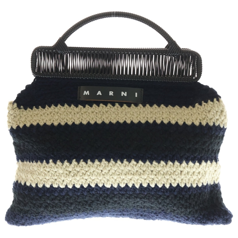 MARNI(マルニ) MARKET CROCHET BAG クロシェ ニット ハンドバッグ