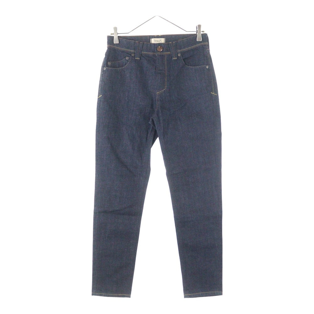 YANUK(ヤヌーク) ジップフライ デニムパンツ インディゴ レディース 57191060