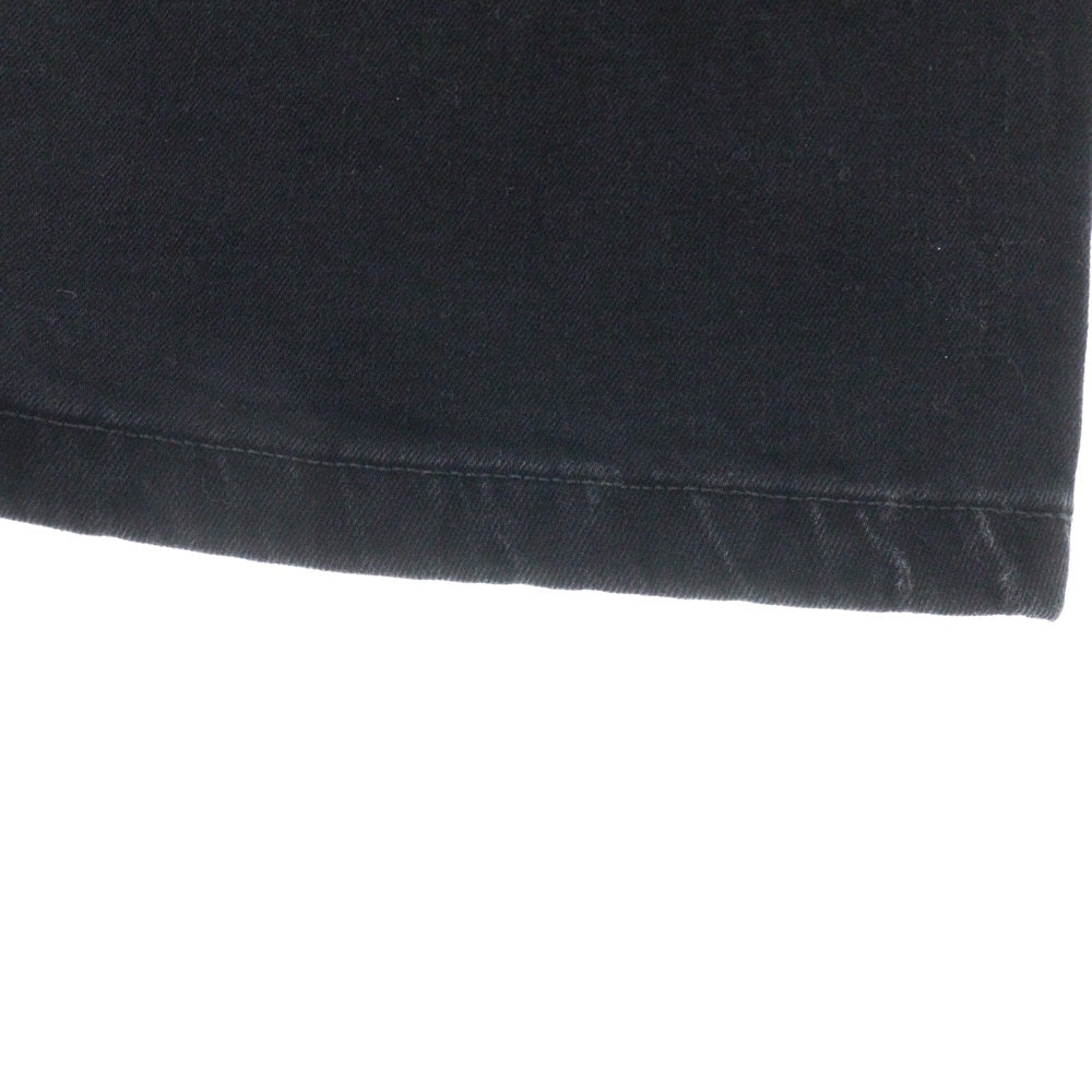 YANUK(ヤヌーク) ジップフライ デニムパンツ ブラック レディース 57183514