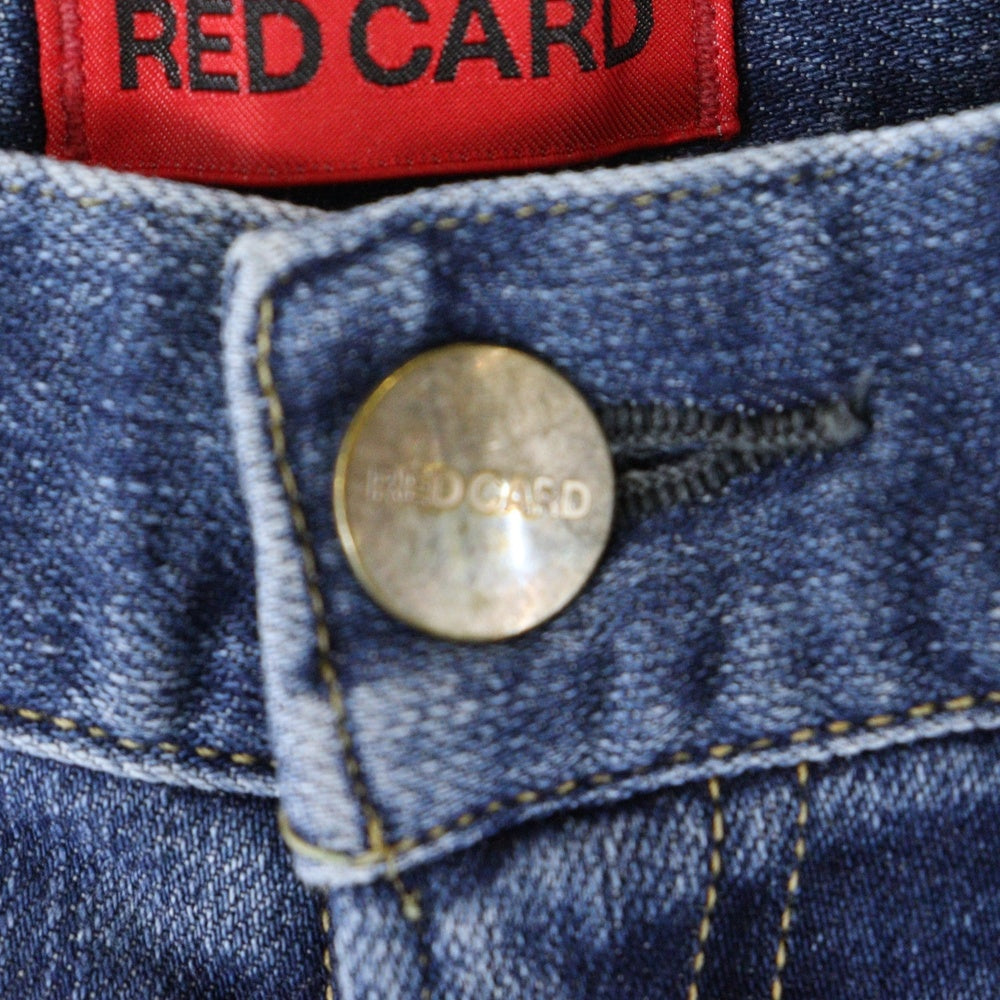 RED CARD(レッドカード) ジップフライ デニムパンツ インディゴ レディース 26404