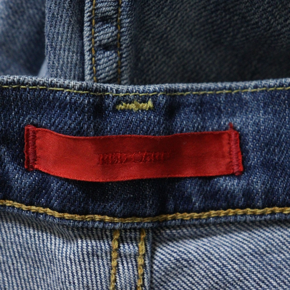 RED CARD(レッドカード) ジップフライ デニムパンツ インディゴ レディース 64527