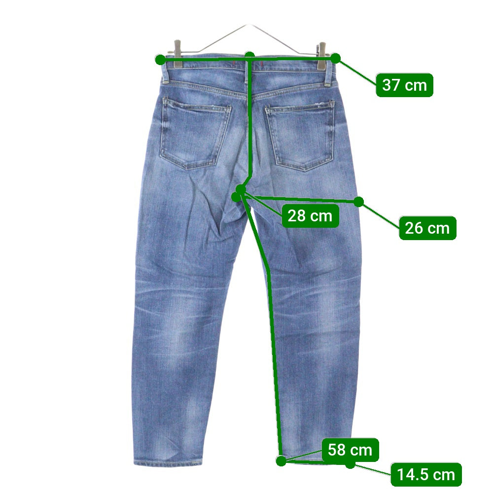 RED CARD(レッドカード) ジップフライ デニムパンツ インディゴ レディース 64527