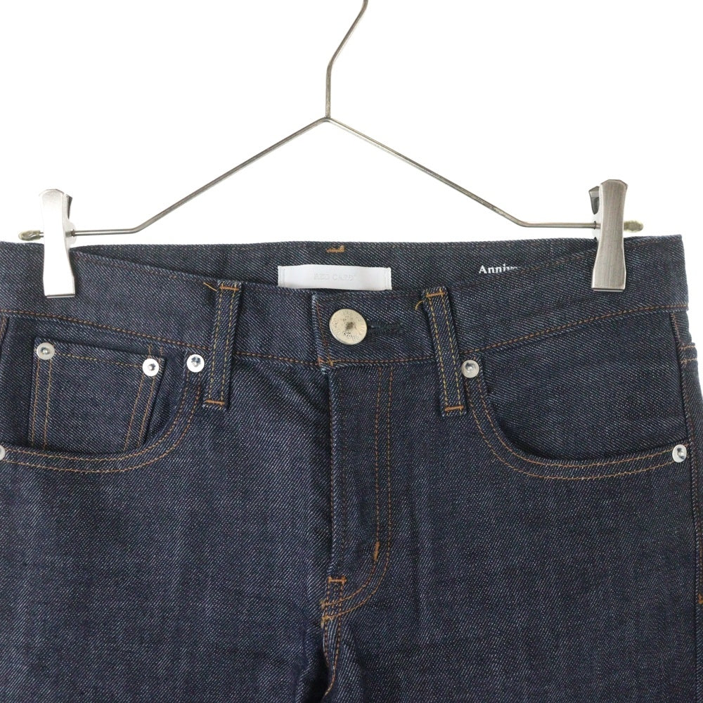 RED CARD(レッドカード) ジップフライ デニムパンツ インディゴ レディース 27506