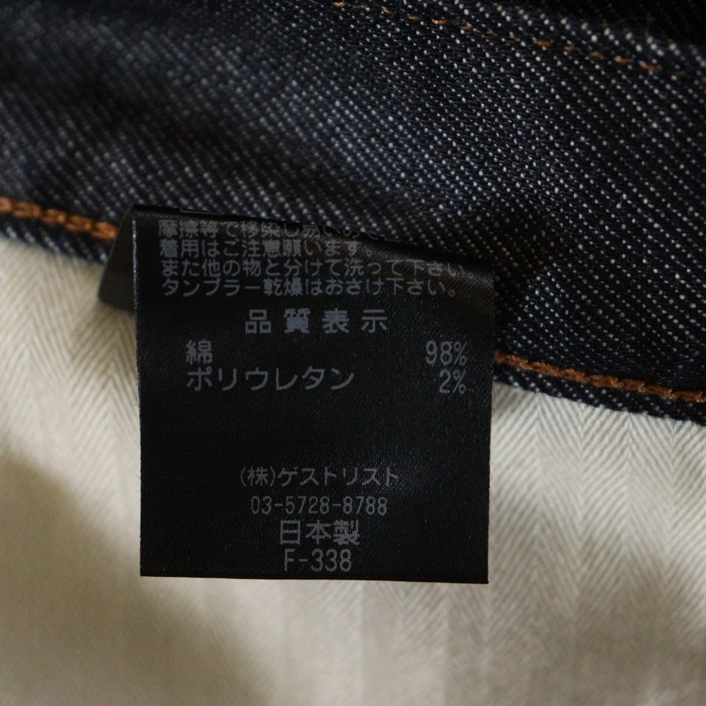 RED CARD(レッドカード) ジップフライ デニムパンツ インディゴ レディース 27506