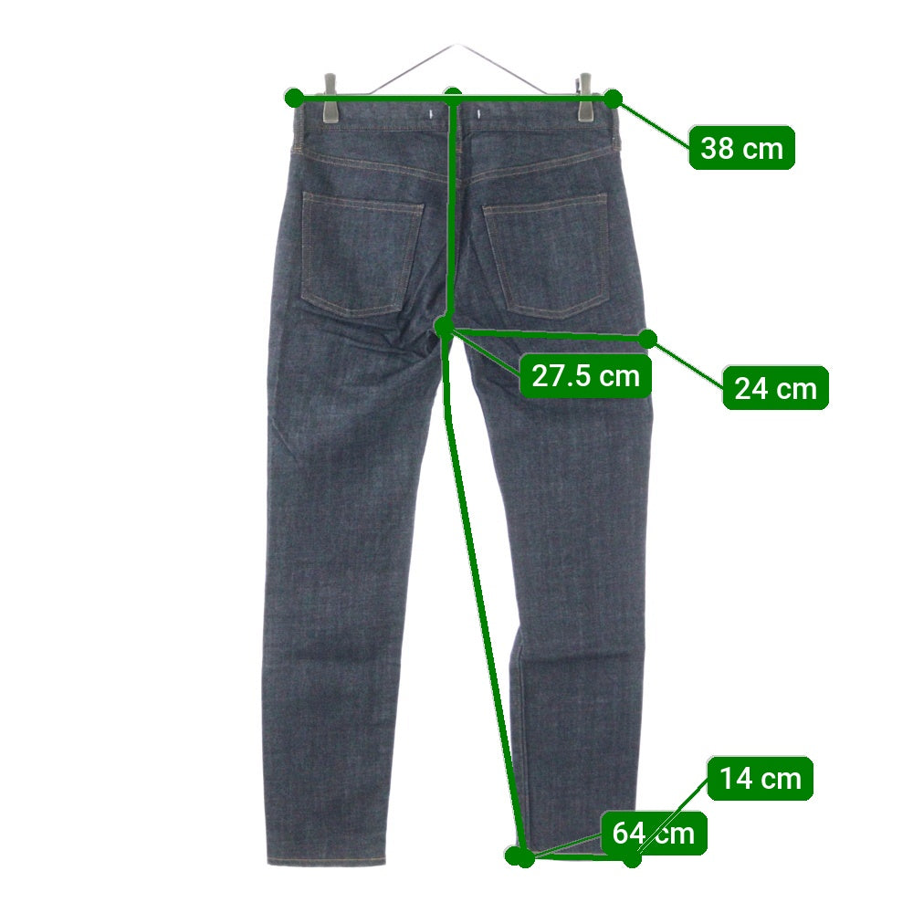 RED CARD(レッドカード) ジップフライ デニムパンツ インディゴ レディース 27506