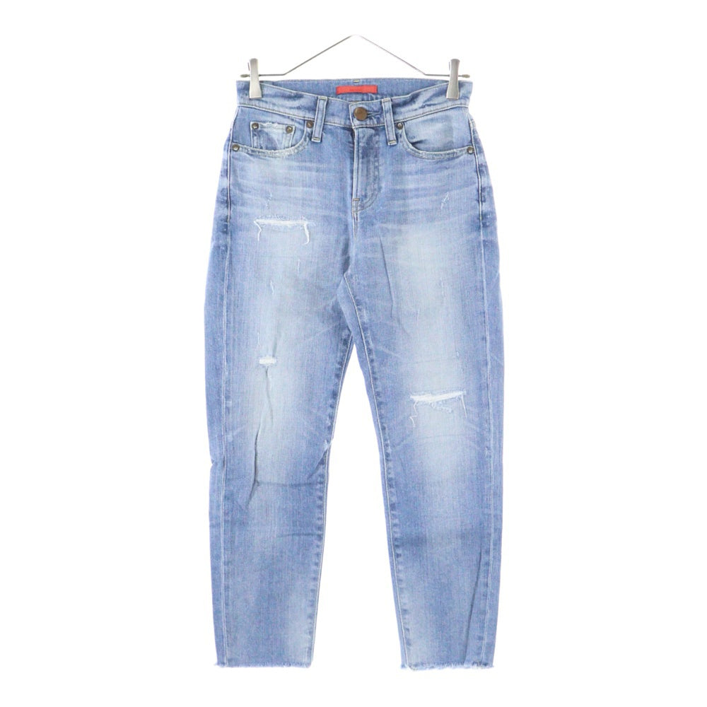 RED CARD(レッドカード) ジップフライ デニムパンツ インディゴ レディース 64527