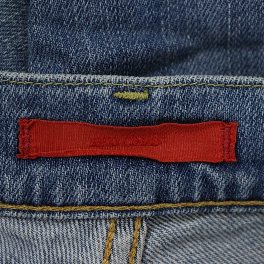 RED CARD(レッドカード) ジップフライ デニムパンツ インディゴ レディース 64527