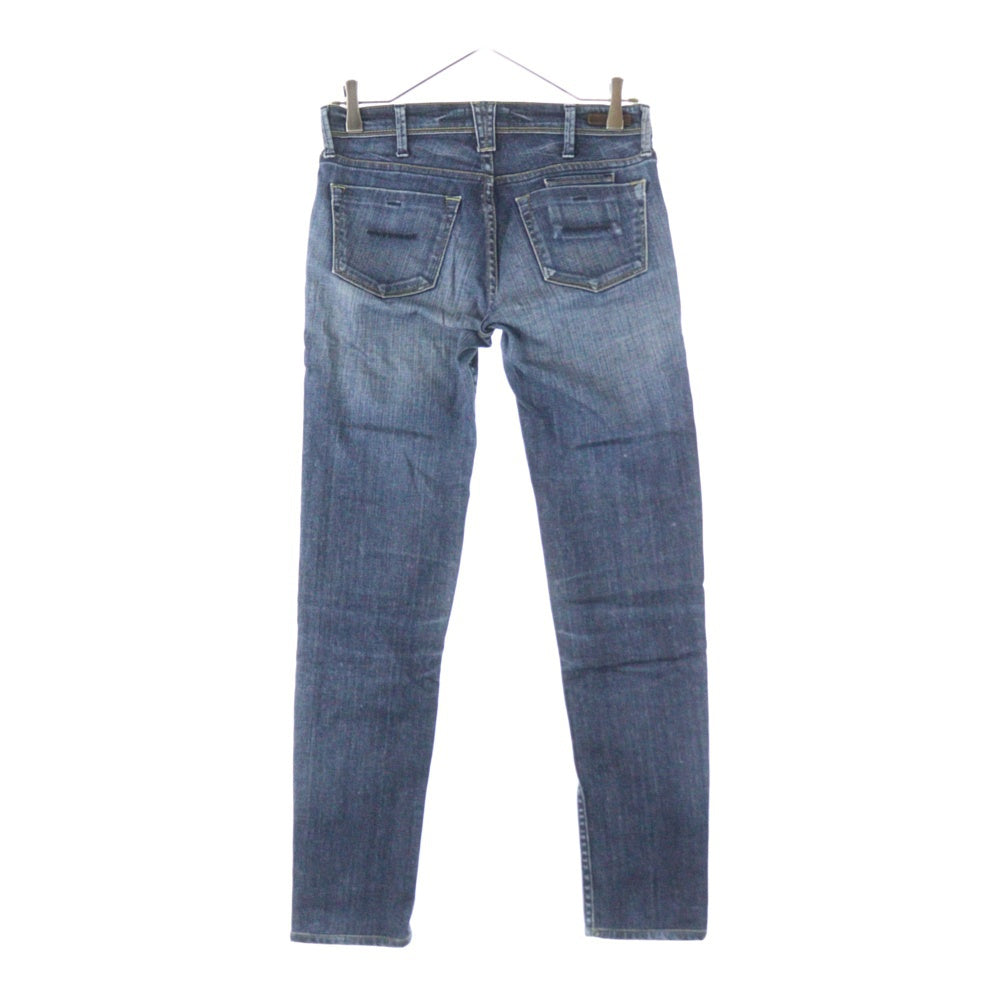 YANUK(ヤヌーク) ジップフライ デニム スキニーパンツ インディゴ レディース 57123047