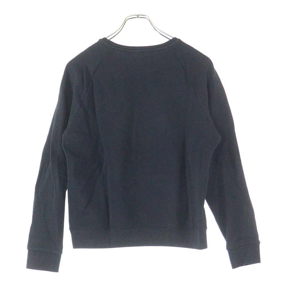 MAISON KITSUNE(メゾンキツネ) ロゴプリント スウェット トレーナー ブラック FW17W705