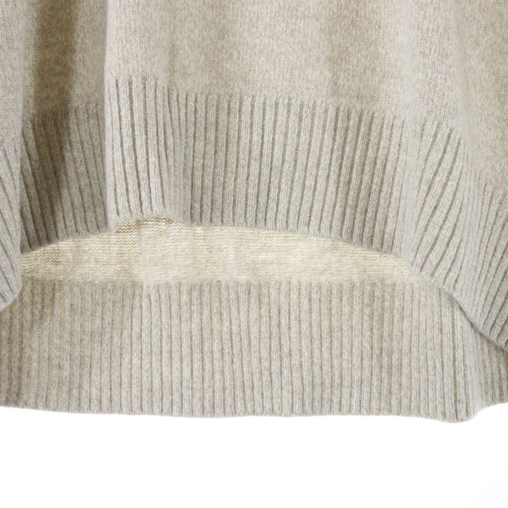 MACPHEE(マカフィ) ウール ニットセーター ベージュ レディース 12-02-34-02205