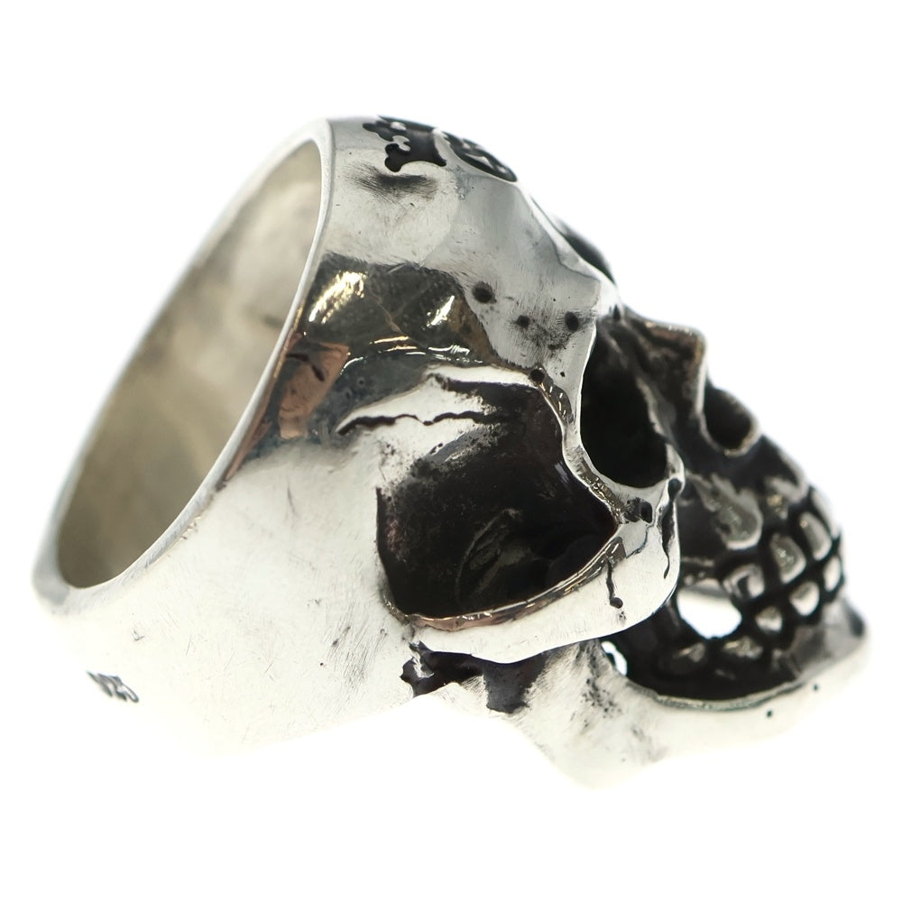 Gaboratory/Gabor(ガボラトリー/ガボール) SKULL WITH JAW LARGE RING スカルウィズジョーラージリング シルバー 2636
