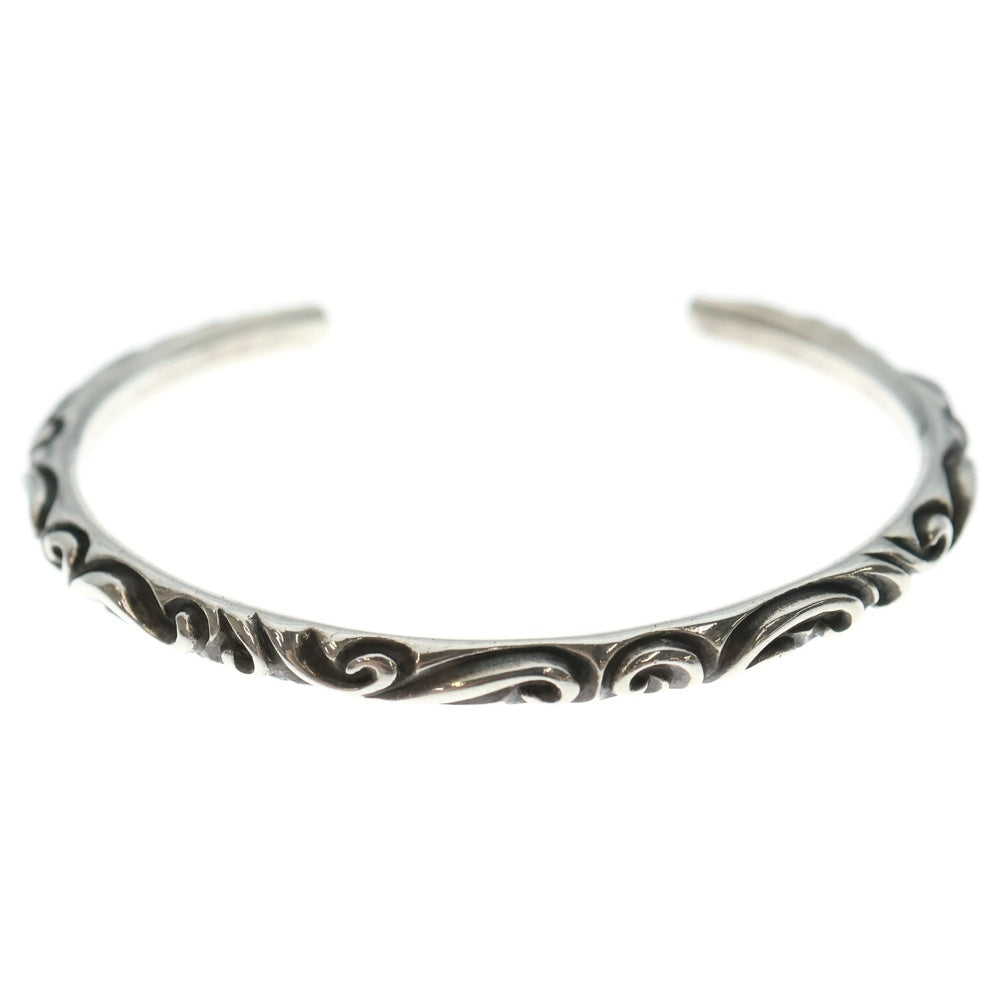 CHROME HEARTS(クロムハーツ) BANGLE SCROLL スクロールバンドバングル ブレスレット シルバー BCA127