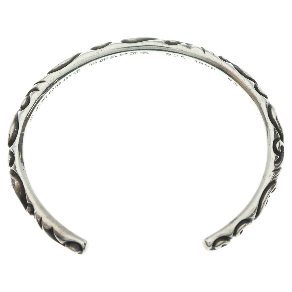 CHROME HEARTS(クロムハーツ) BANGLE SCROLL スクロールバンドバングル ブレスレット シルバー BCA127