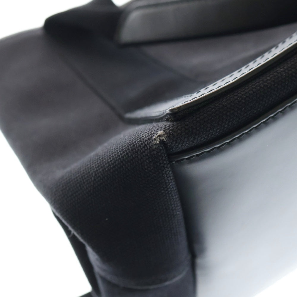 BALENCIAGA(バレンシアガ) ネイビーカバスS キャンバス トートバッグ ブラック 339933