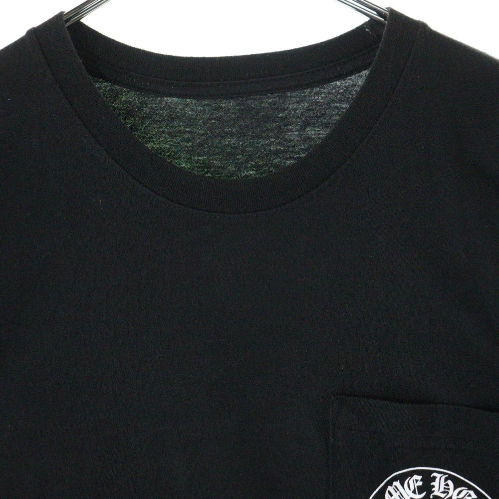 CHROME HEARTS(クロムハーツ) Horseshoe Tee ホースシューロゴ クルーネック半袖Tシャツカットソー ブラック
