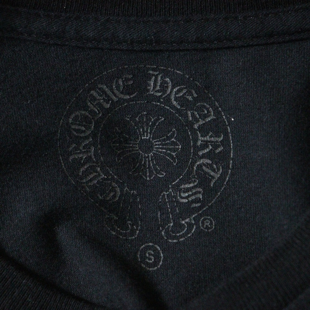 CHROME HEARTS(クロムハーツ) Old English L/S オールドイングリッシュ 長袖Tシャツ ロンT ブラック
