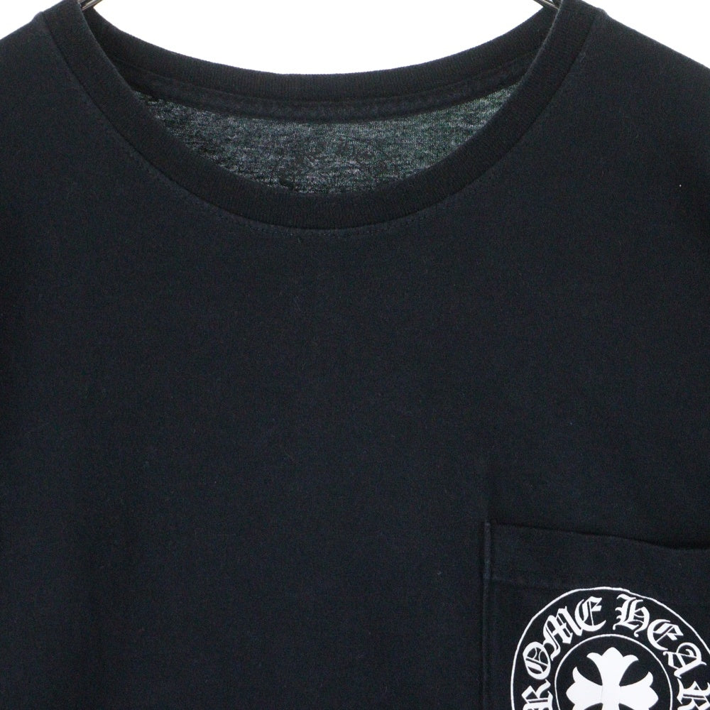 CHROME HEARTS(クロムハーツ) Old English L/S オールドイングリッシュ 長袖Tシャツ ロンT ブラック