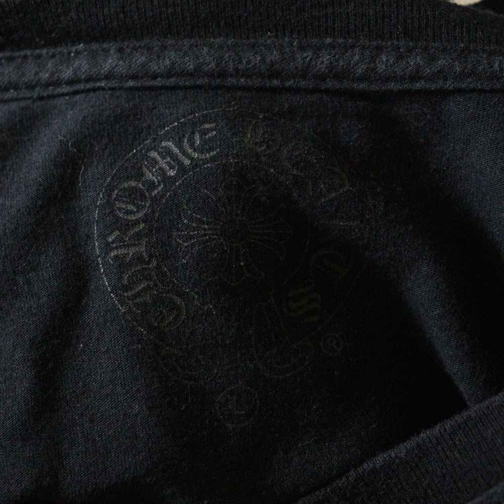 CHROME HEARTS(クロムハーツ) Old English L/S オールドイングリッシュ 長袖Tシャツ ロンT ブラック