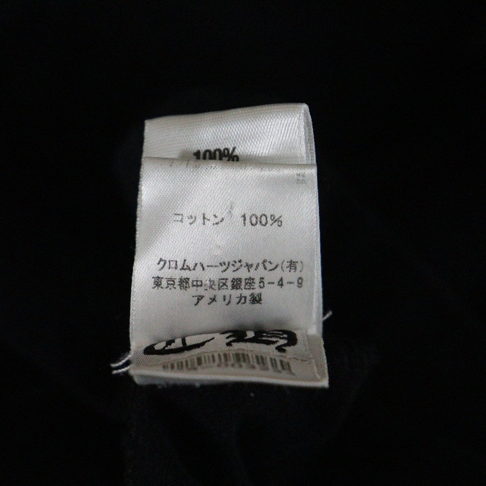 CHROME HEARTS(クロムハーツ) Old English L/S オールドイングリッシュ 長袖Tシャツ ロンT ブラック