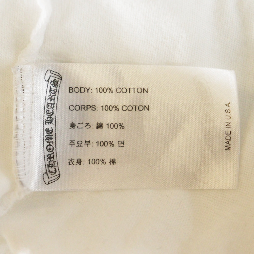 CHROME HEARTS(クロムハーツ) VERTICAL L/S バーティカル 長袖Tシャツ ロンT ブラック